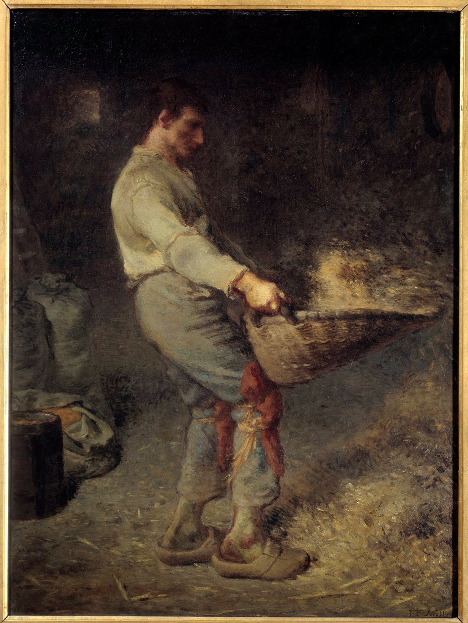 Le vanneur - Jean Francois Millet