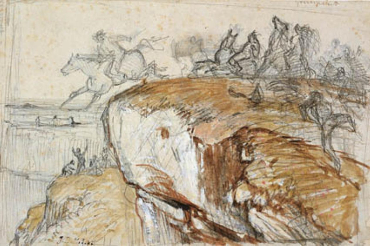 Le saut du Major McColloch - Jean-Francois Millet