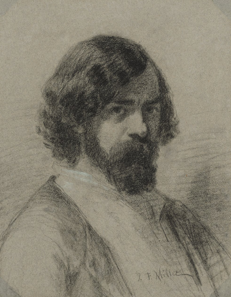Portrait de Narcisse Virgile Diaz de la Peña - Jean Francois Millet