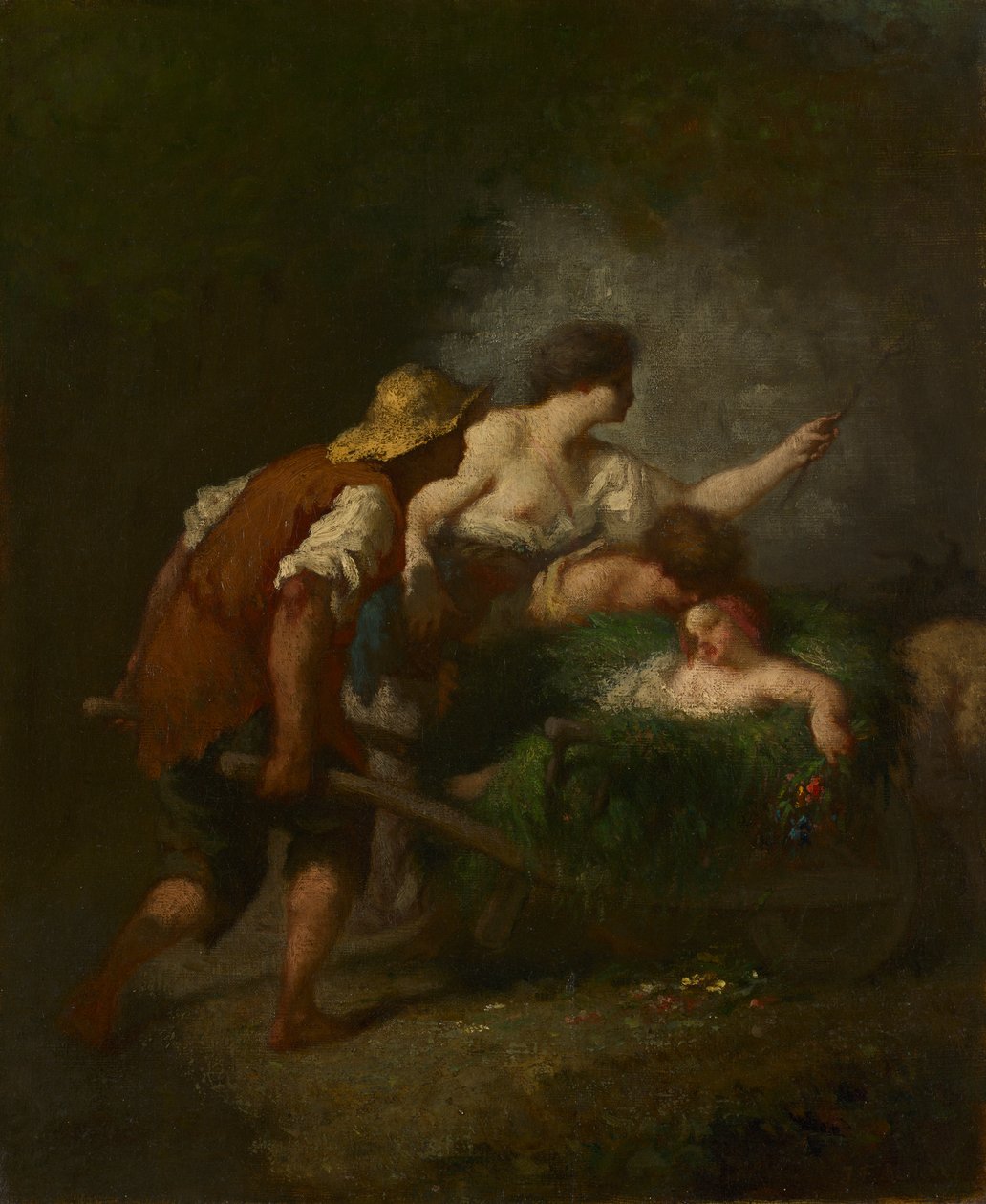Retour des champs - Jean Francois Millet