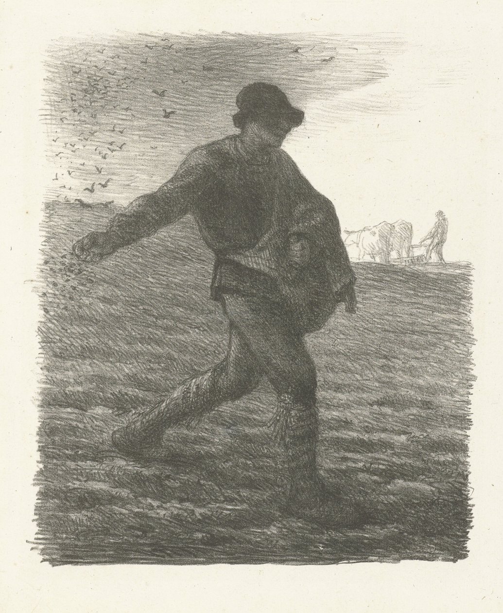Le semeur, 1851 - Jean Francois Millet
