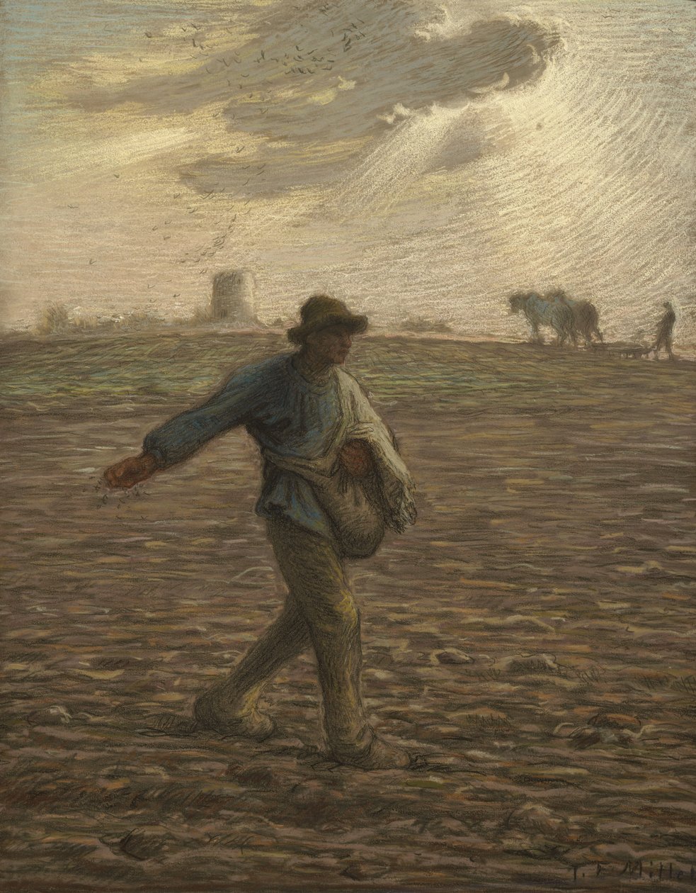 Le Semeur, c.1865 - Jean Francois Millet