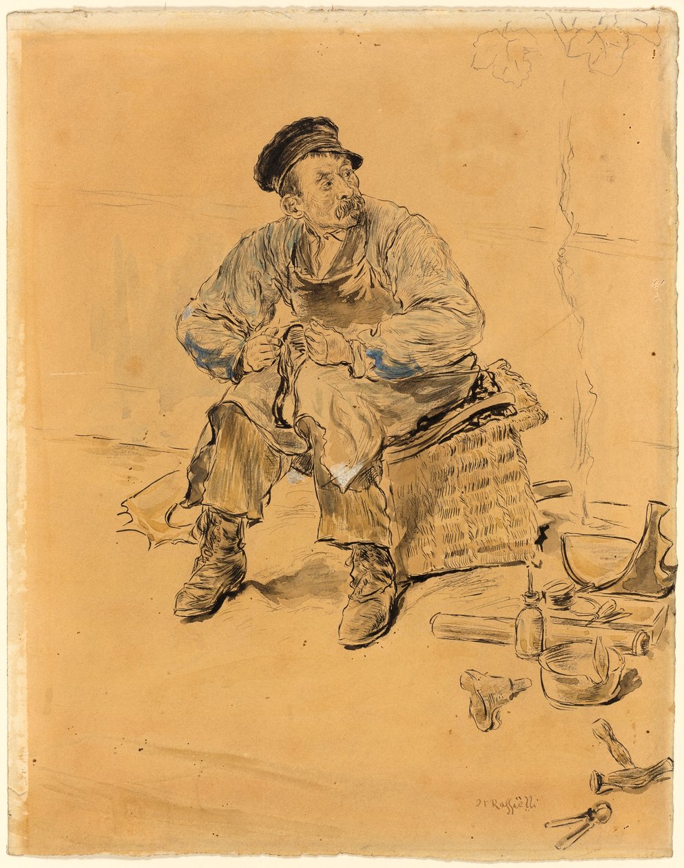 Un cordonnier - Jean Francois Raffaelli