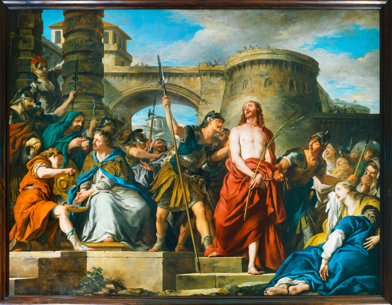 Le Christ devant Pilate - Christ before Pilate ... - Jean François de Troy