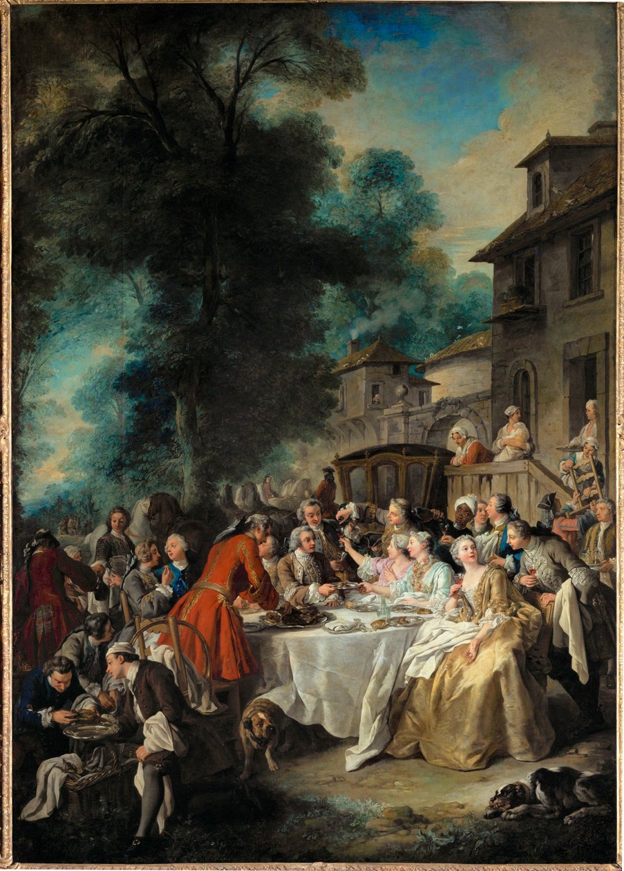 Un dejeuner de chasse ... - Jean François de Troy
