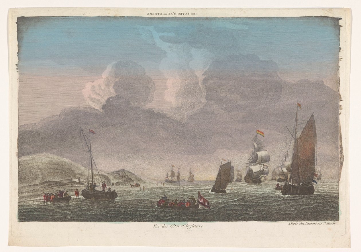 Vue de la côte d