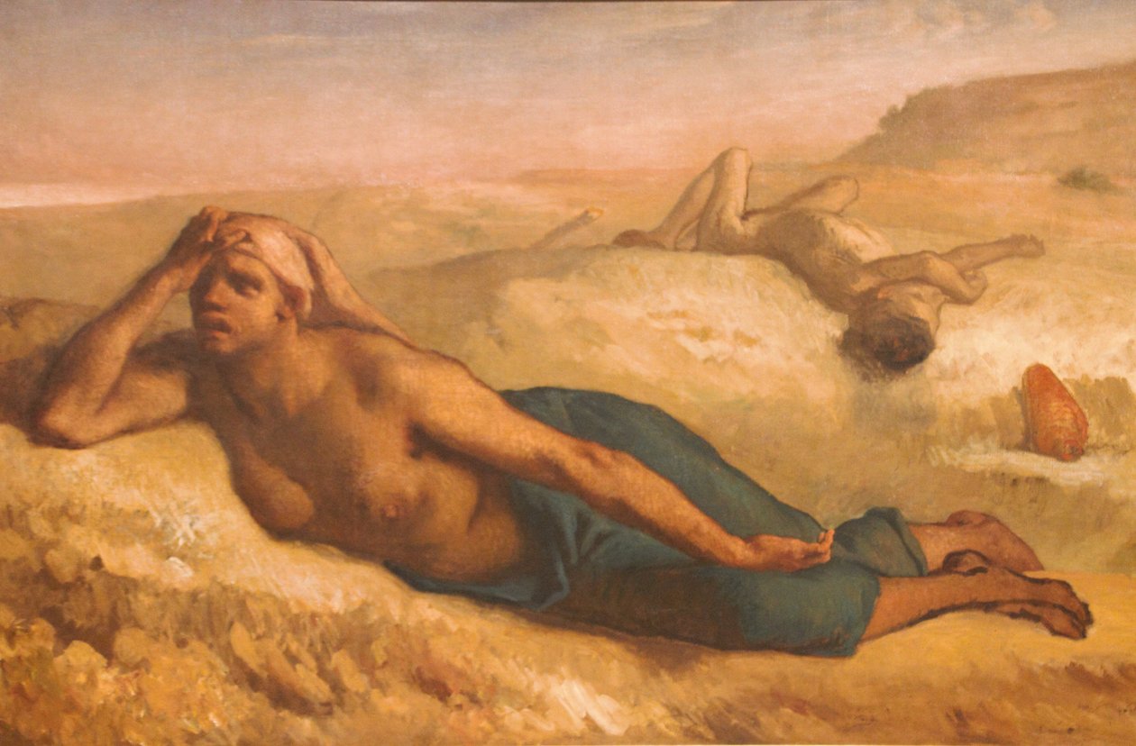 Agar et Ismaël - Jean Francois Millet