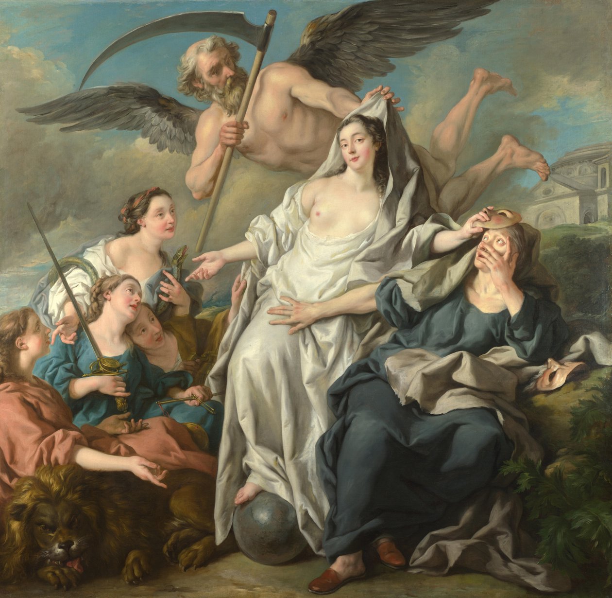 Le Temps dévoilant la Vérité - Jean François de Troy
