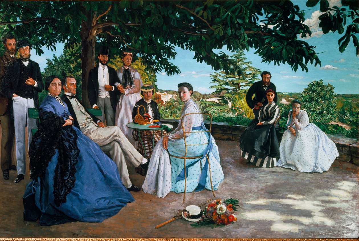 Réunion de famille - Jean Frederic Bazille