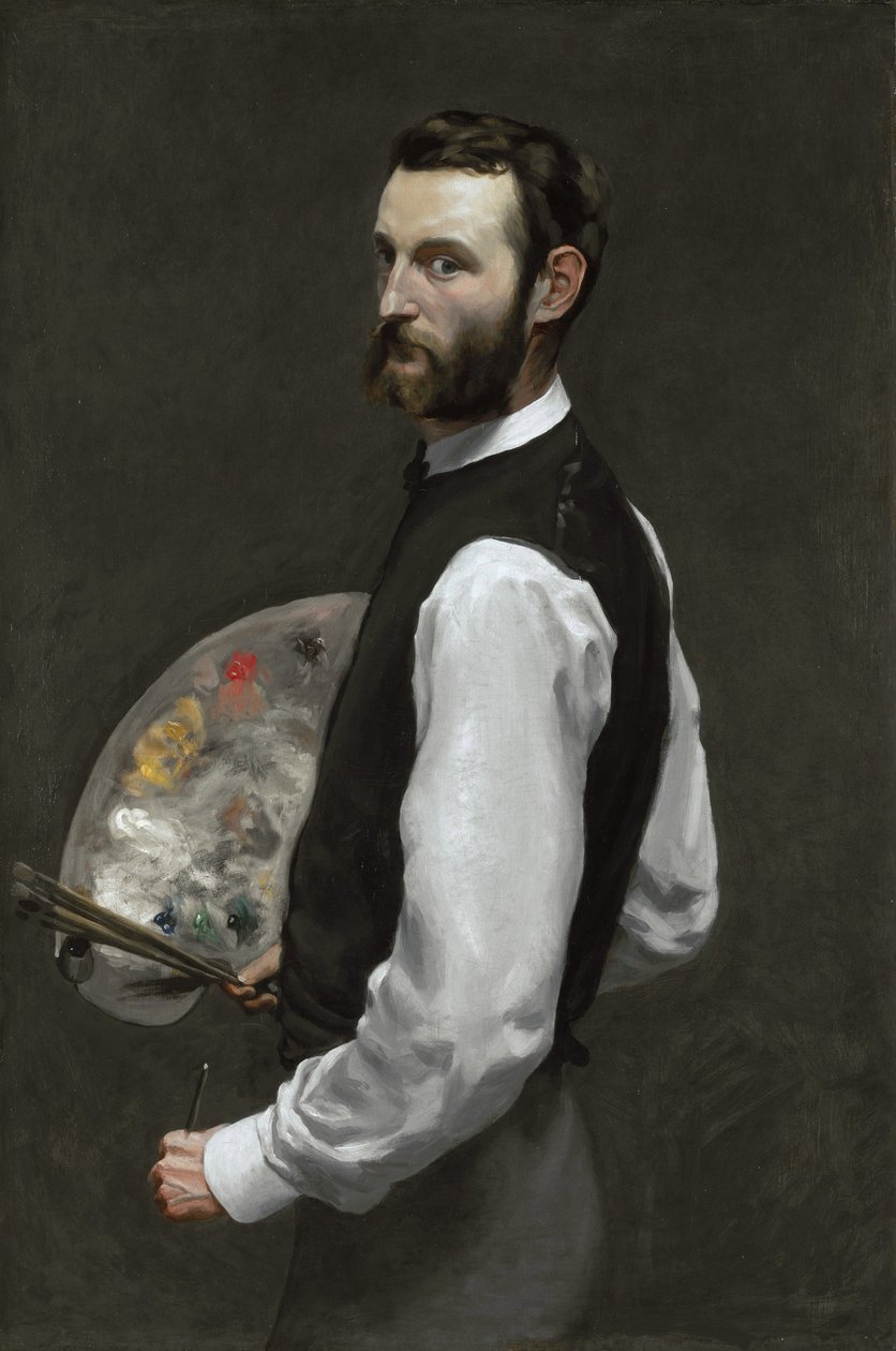 Autoportrait, 1865-66 - Jean Frederic Bazille