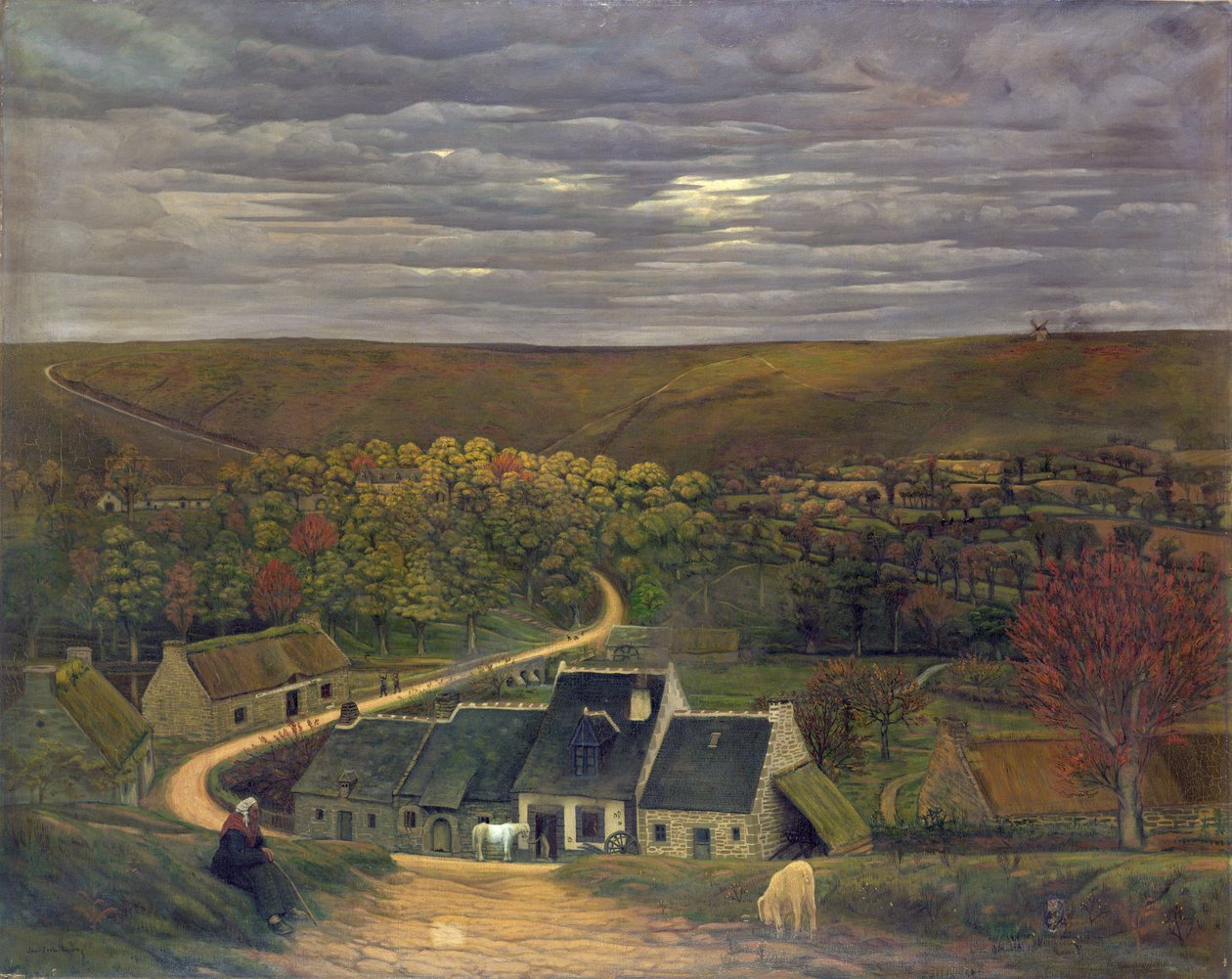 Le Hameau de Cadoudal (Plumelec) Bretagne - Jean Frelaut