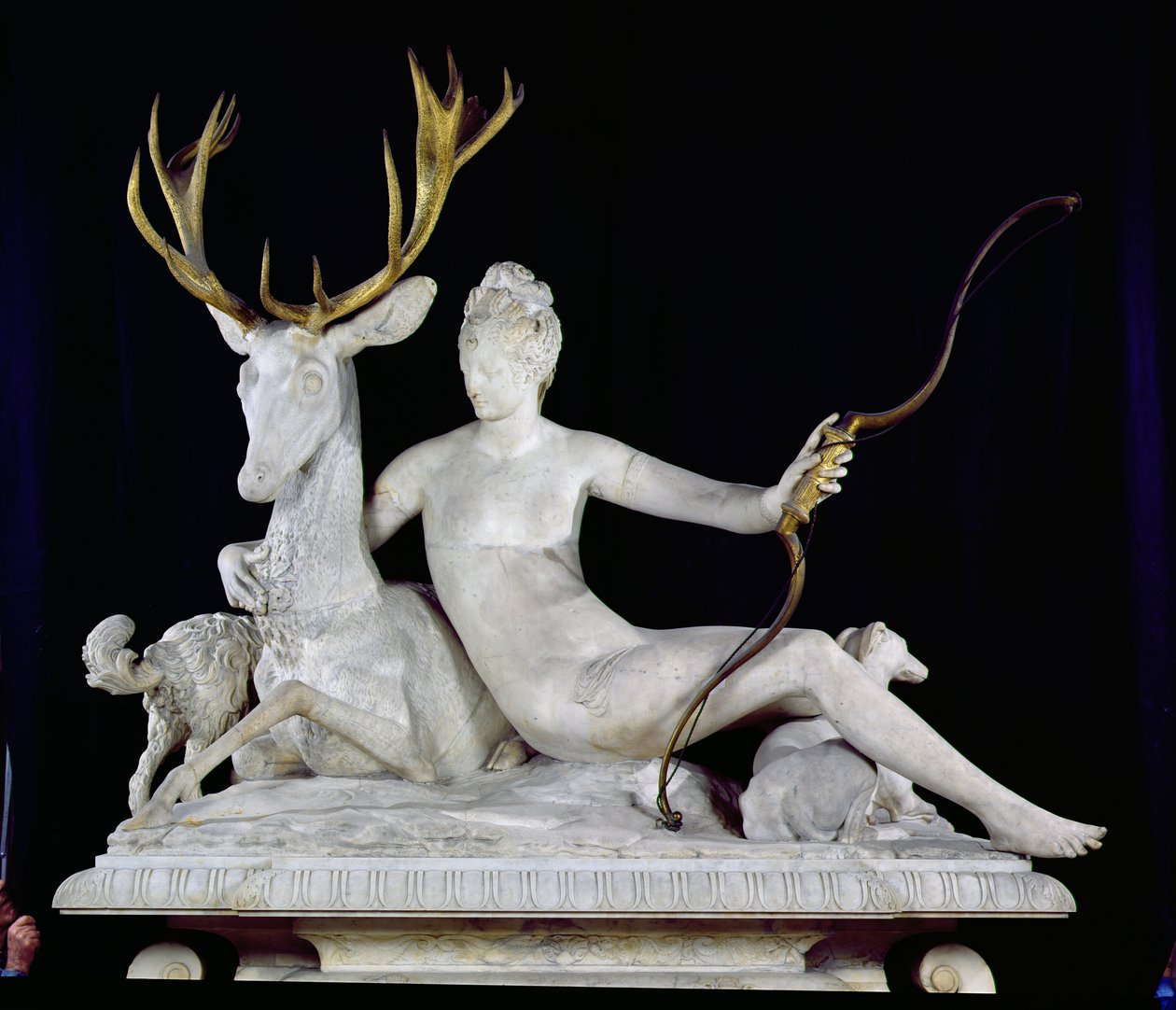 Diane montée sur un cerf - Jean Goujon