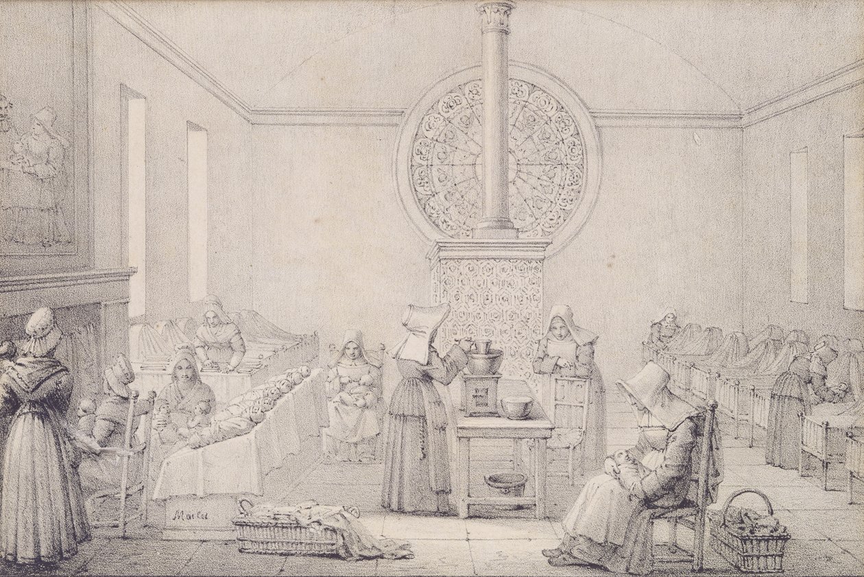 La Nurserie des Enfants trouvés - Jean Henri Marlet
