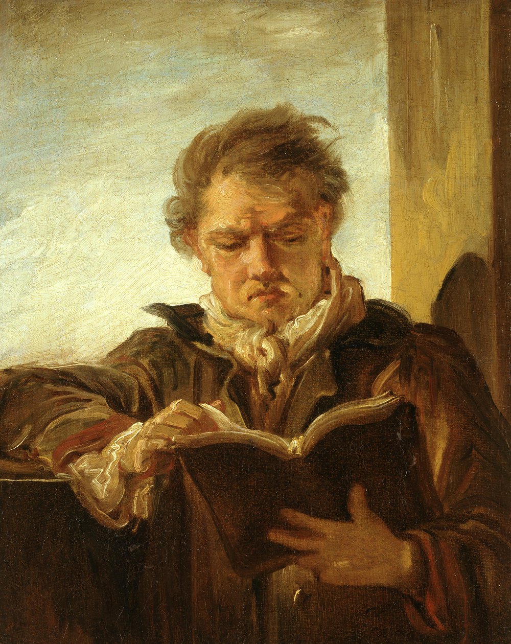 Fragonard - Hubert Robert, Mandel 608 - Jean Honore Fragonard