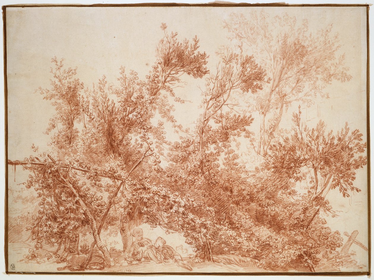 Arbor avec deux enfants (Le Nid d