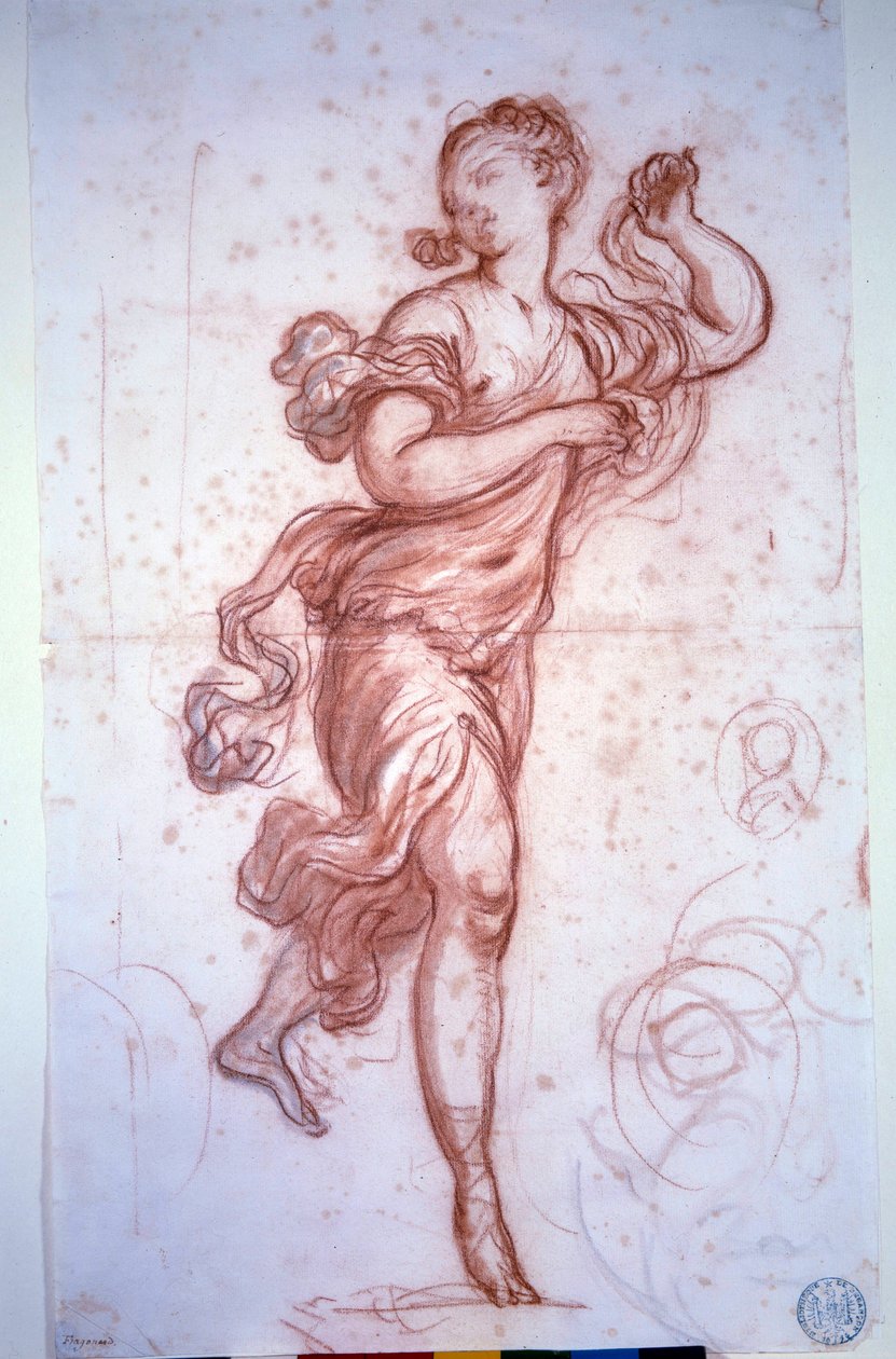Danseuse vêtue à l