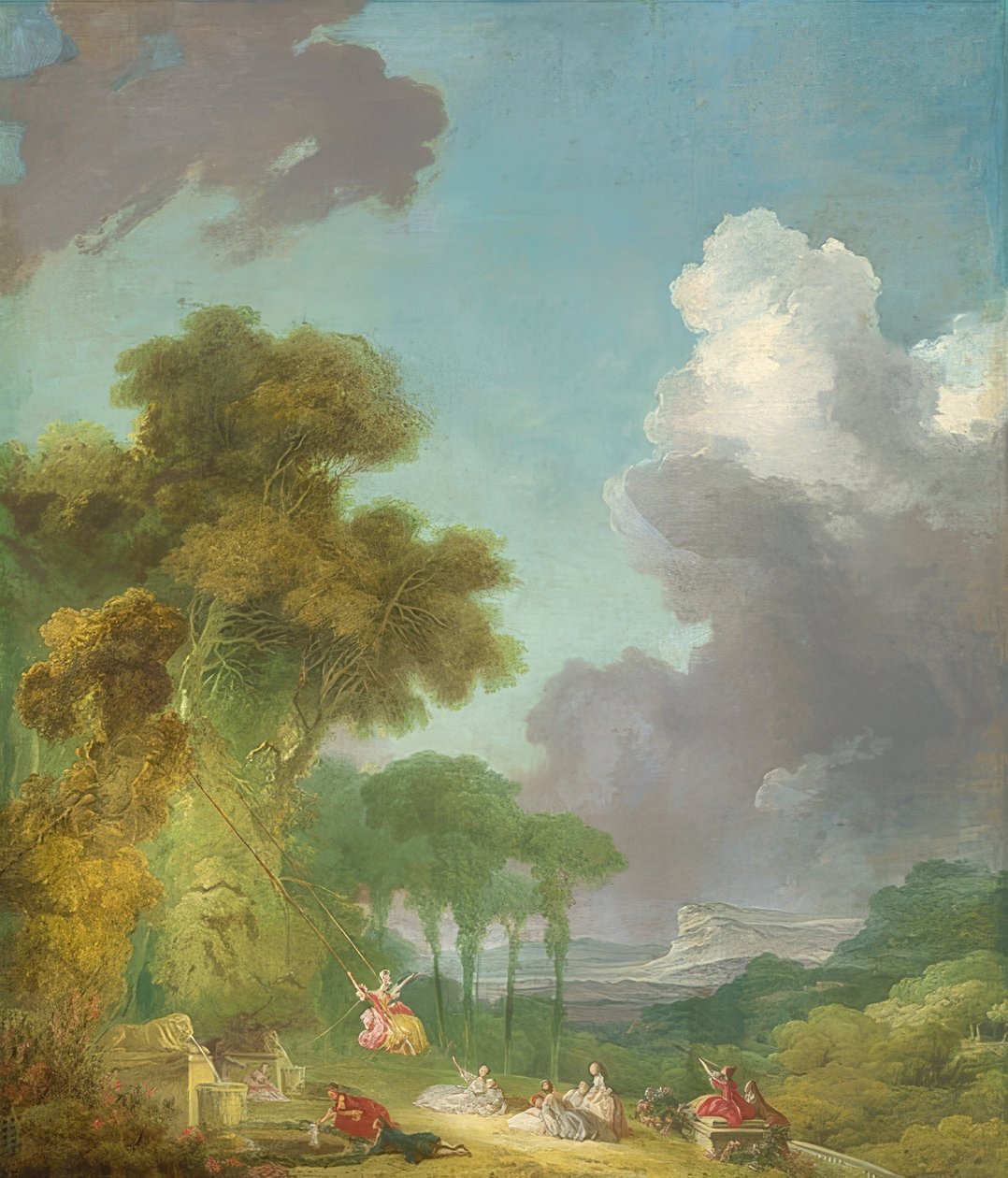 La balançoire. Vers 1775/80 - Jean Honore Fragonard