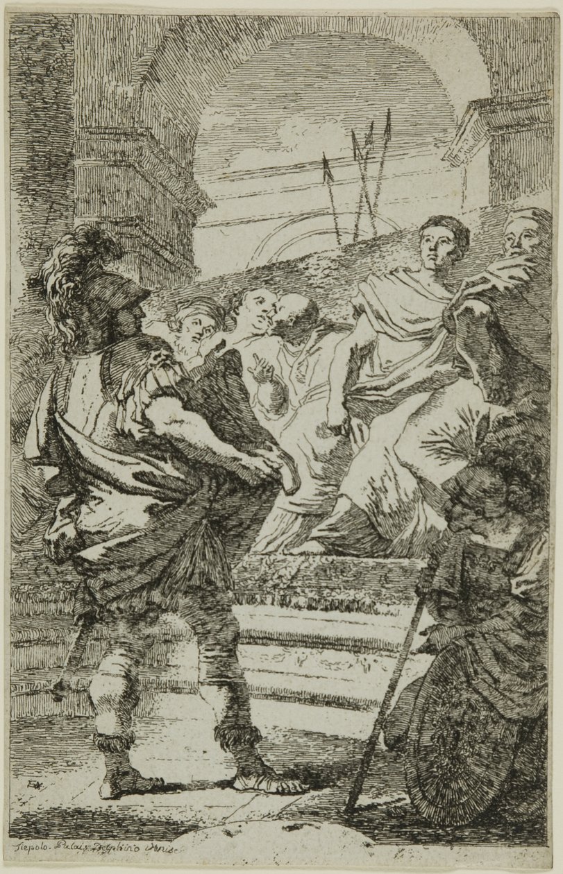 Fabius Maximus devant le Sénat carthaginois - Jean Honore Fragonard