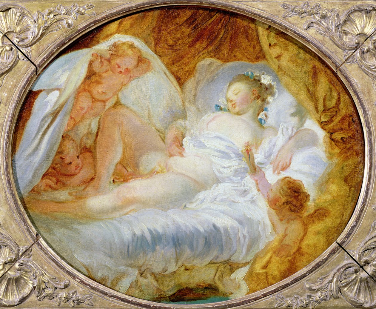 Huile sur toile - Jean-Honore Fragonard