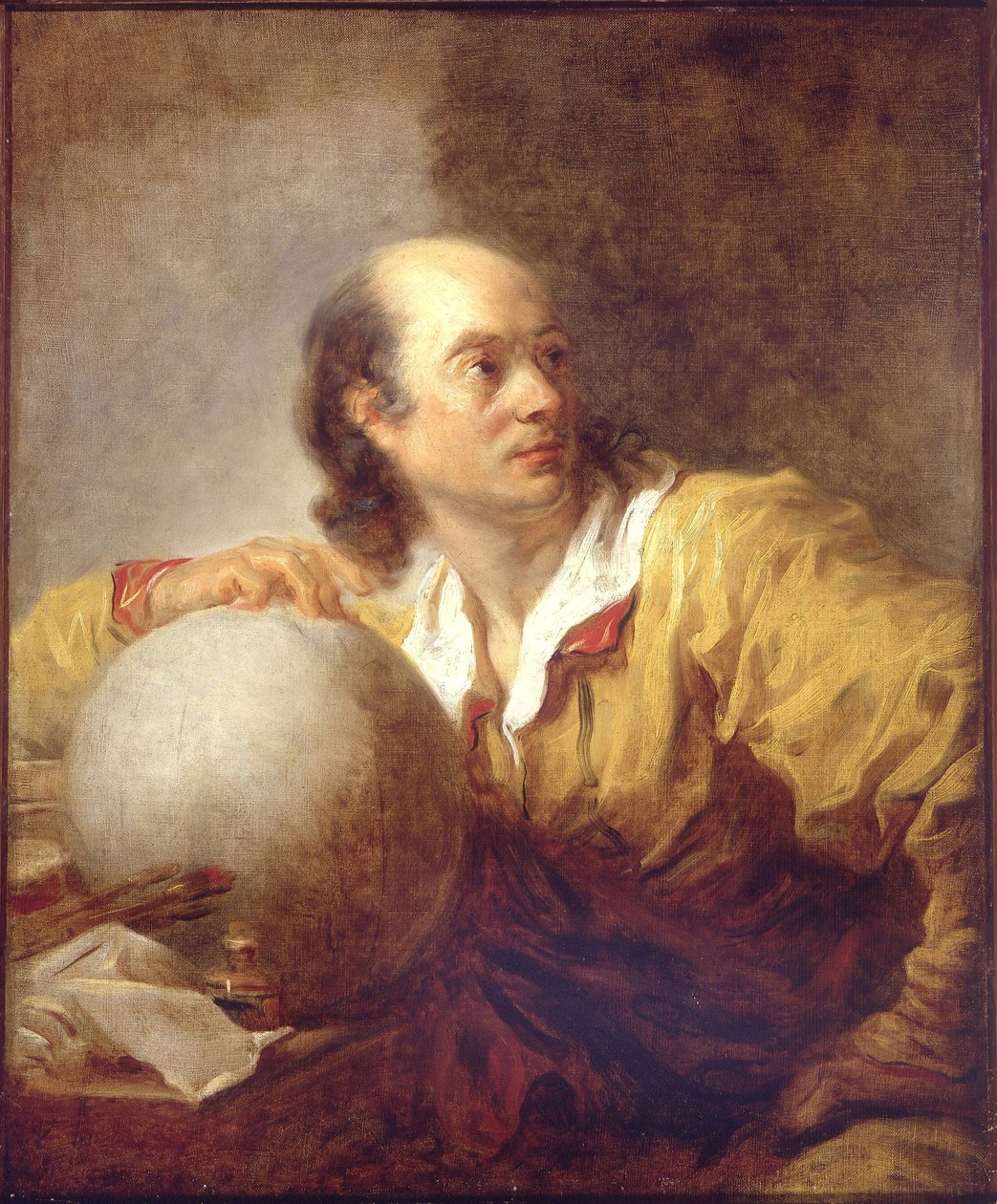 Portrait de Jérôme Lalande (1732-1807) - Jean Honore Fragonard