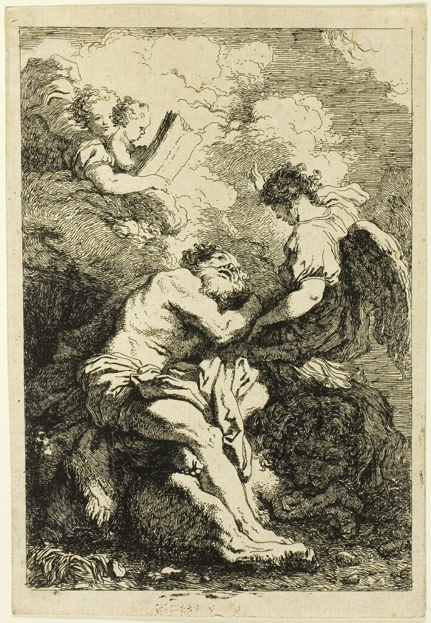 Saint Jérôme - Jean Honore Fragonard
