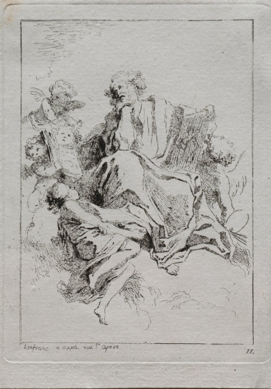 Saint Luc - Jean Honore Fragonard