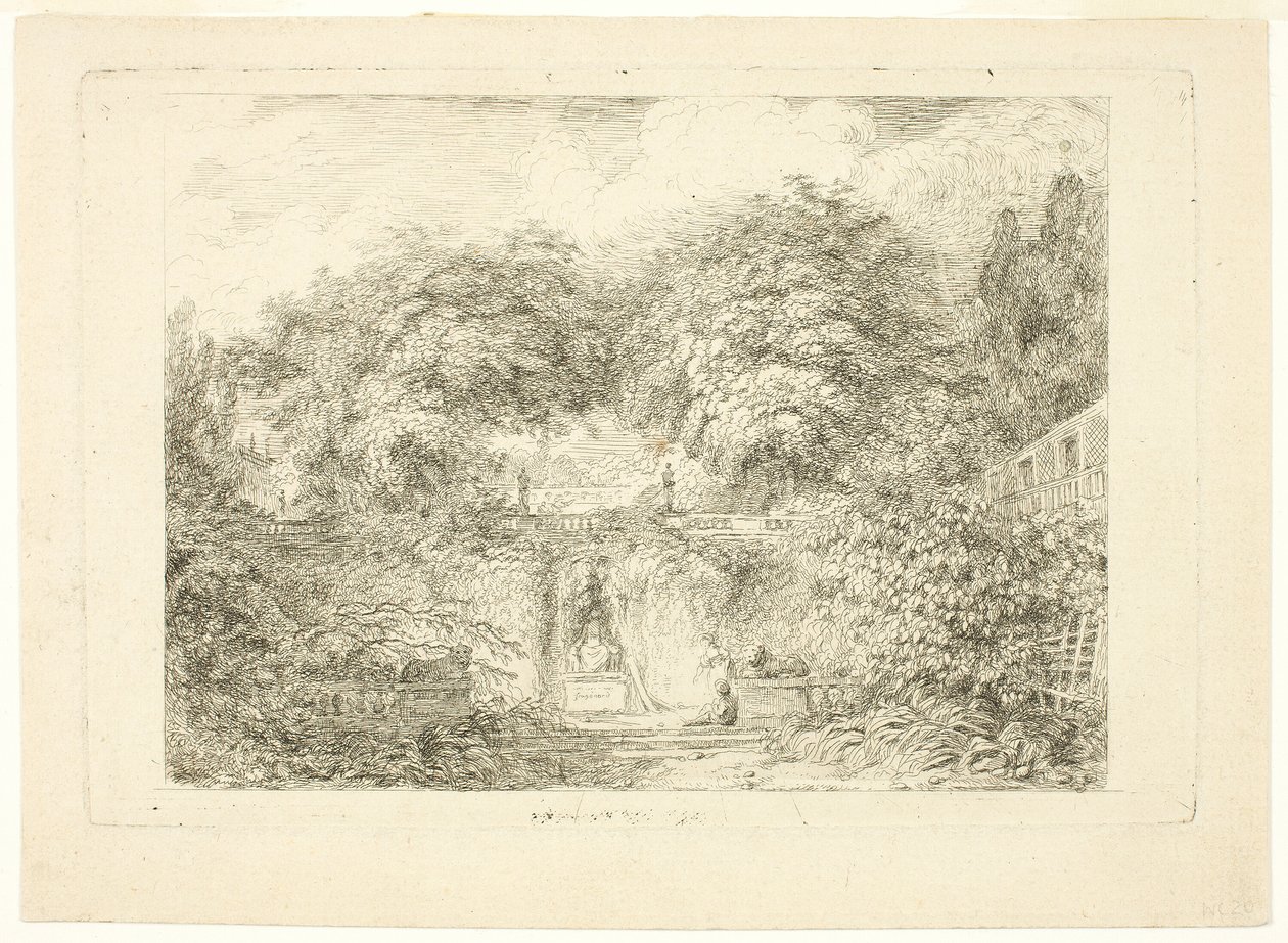 Le Petit Parc - Jean Honore Fragonard