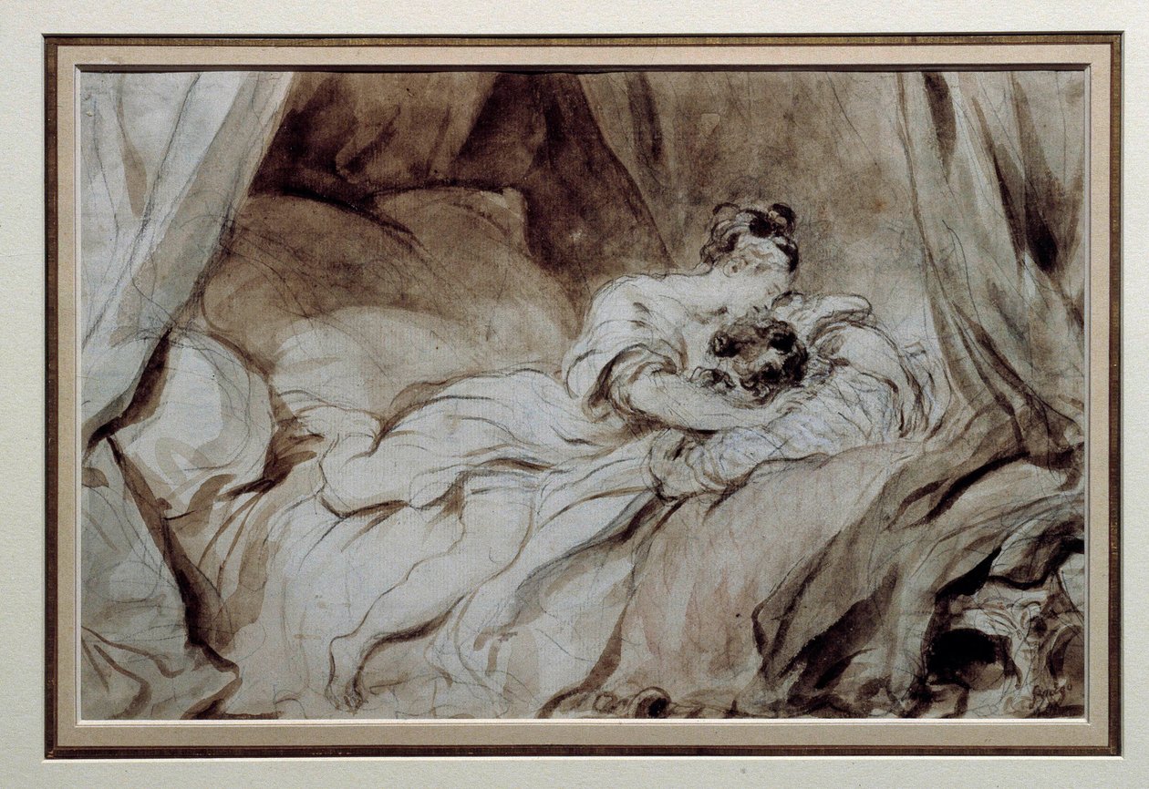 Le moment heureux - Jean Honore Fragonard