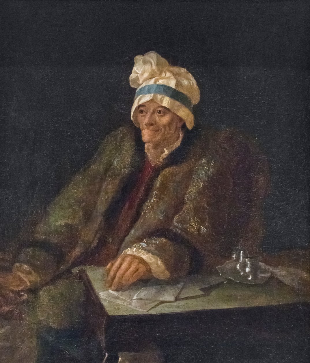 Portrait de Voltaire - Jean Huber