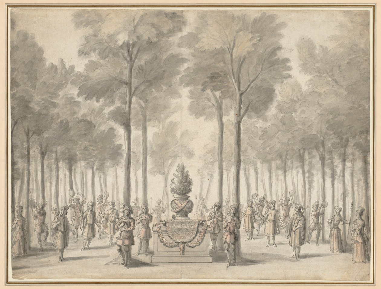 Conception pour le divertissement de "La Pastorale" (Première Entrée de l