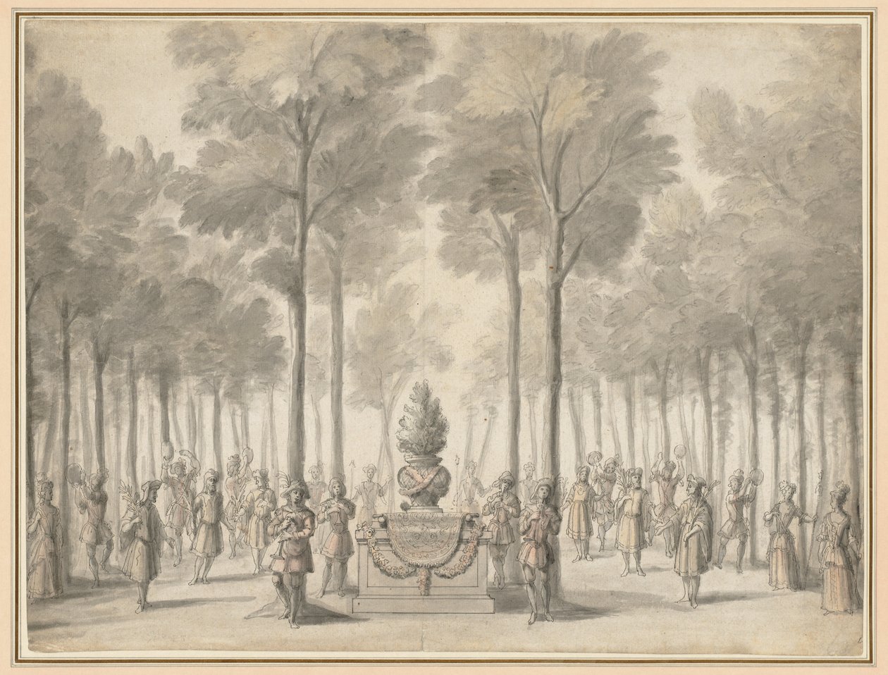 Conception pour le divertissement de La Pastorale Première Entrée de l