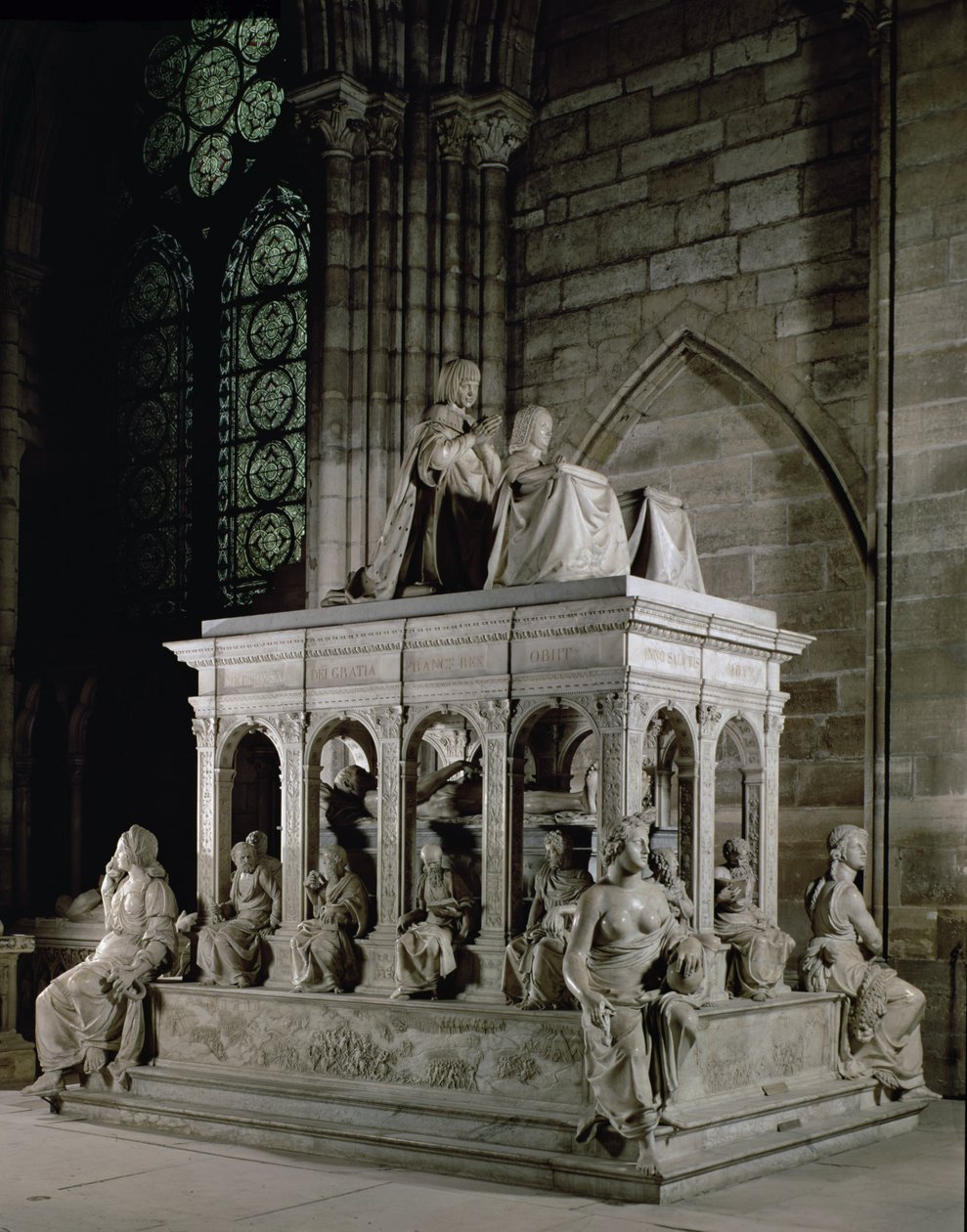 Tombeau de Louis XII (1462-1515) et Anne de Bretagne (1477-1514) - Jean I Juste