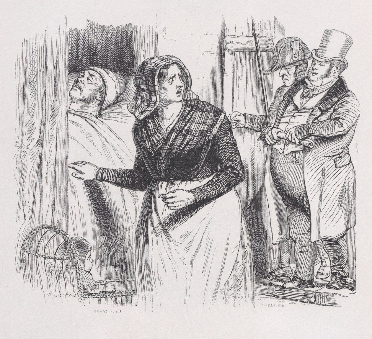 Jacques des Œuvres complètes de Béranger, 1836 - Jean Ignace Isidore Gérard