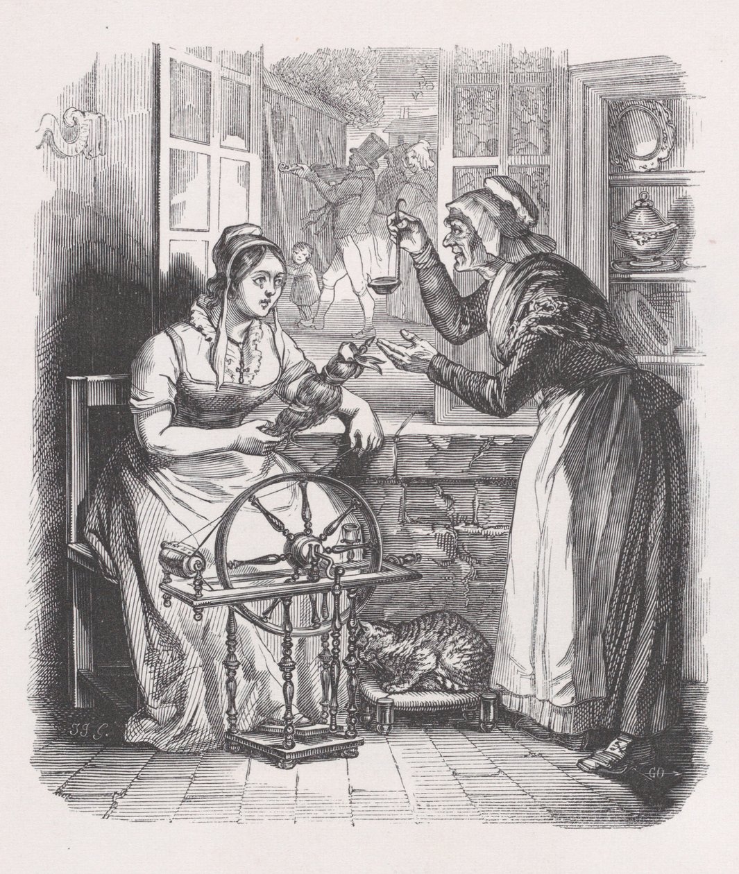Le Prisonnier de guerre des Œuvres complètes de Béranger, 1836 - Jean Ignace Isidore Gérard