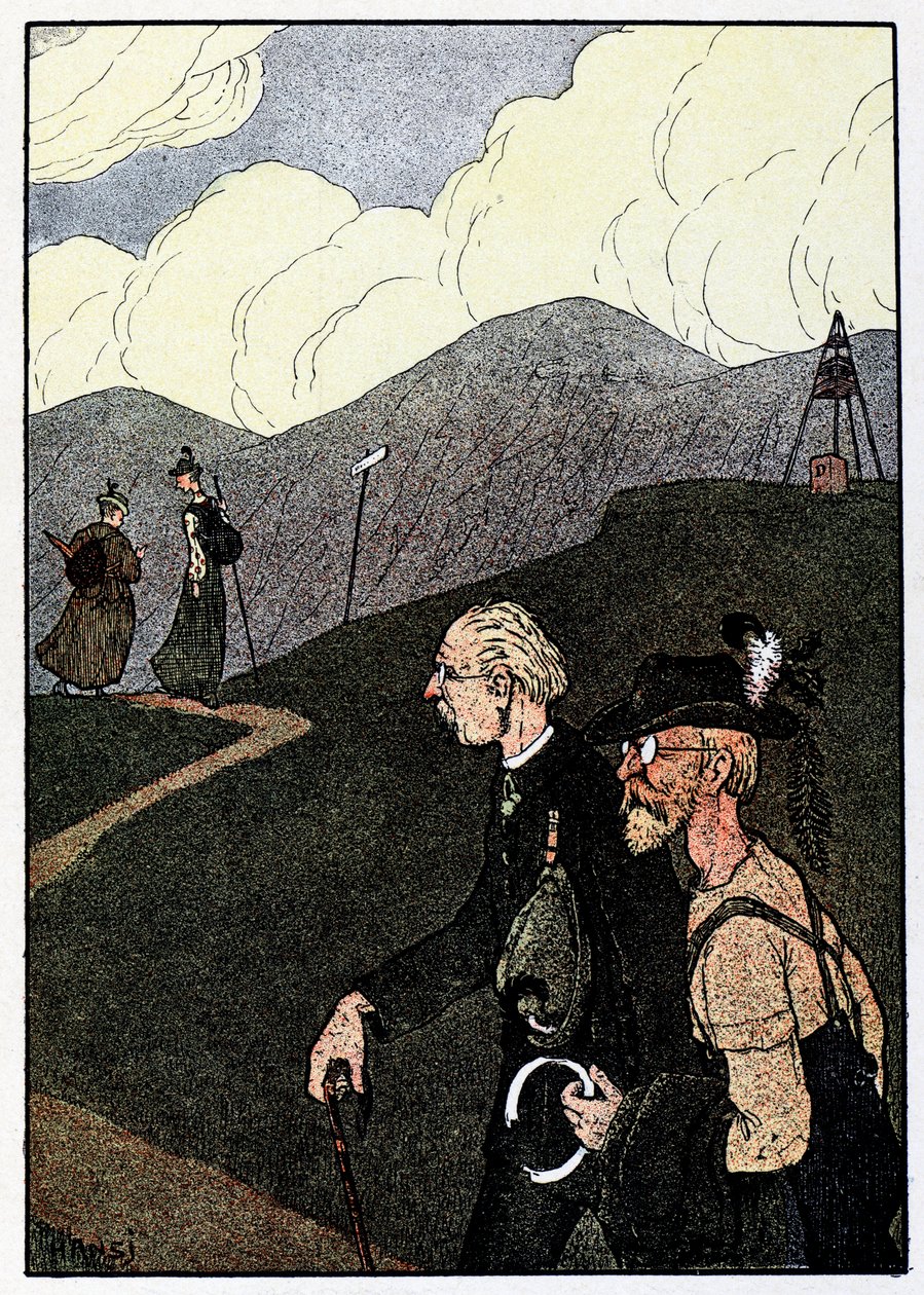 Images des Vosges ; Promenade sur les crêtes - Jean Jacques (1873 1951) Waltz