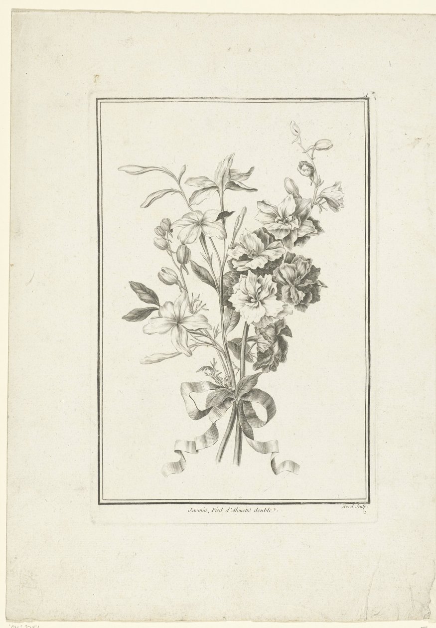 Bouquet de jasmin et de pied d