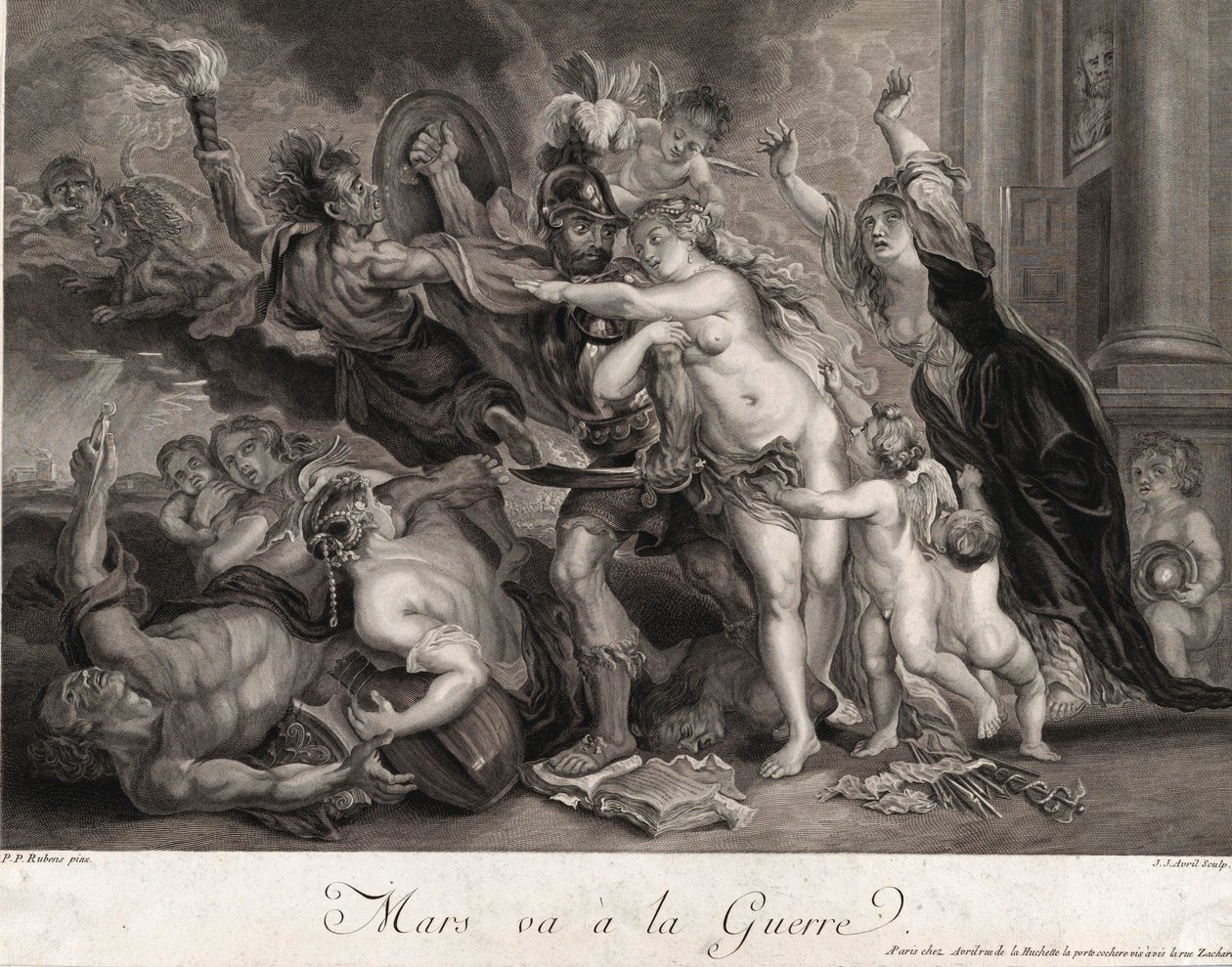 Mars va à la guerre - Jean Jacques Avril