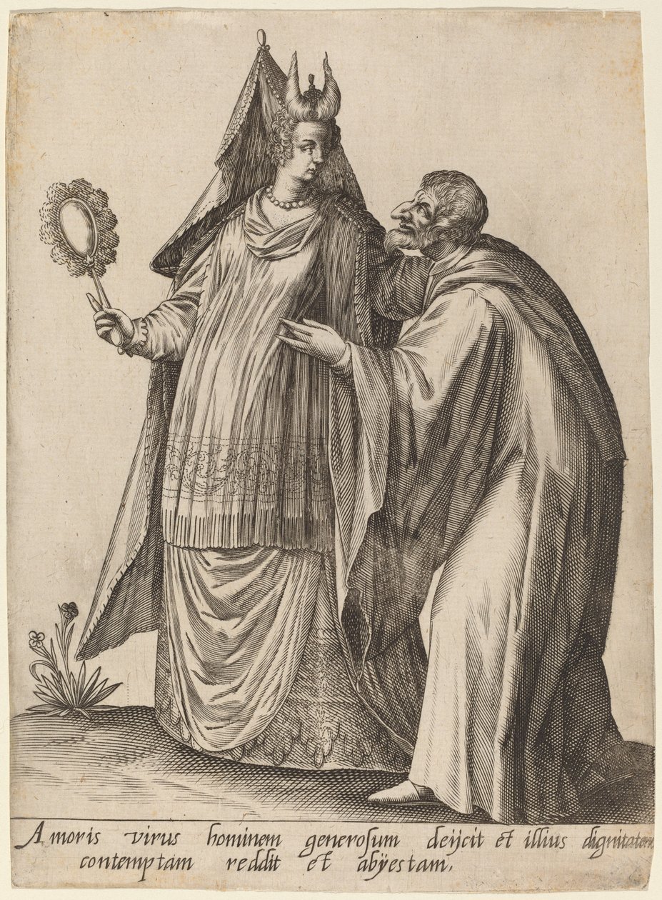Amoris virus hominem..., 1597 - Jean Jacques Boissard
