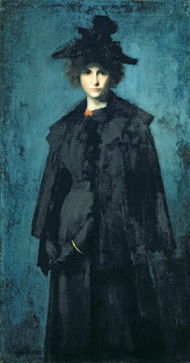 Portrait de Madame Laura Leroux - Jean Jacques Henner