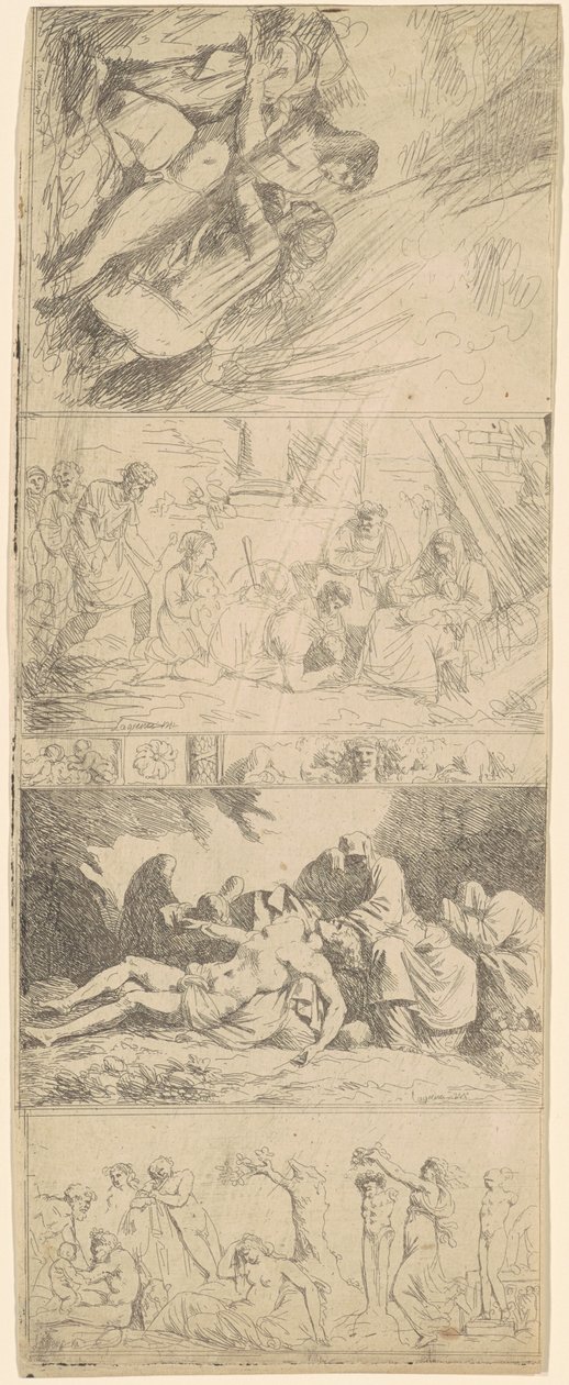 Quatre Compositions Religieuses et Séculaires - Jean Jacques Lagrenée II