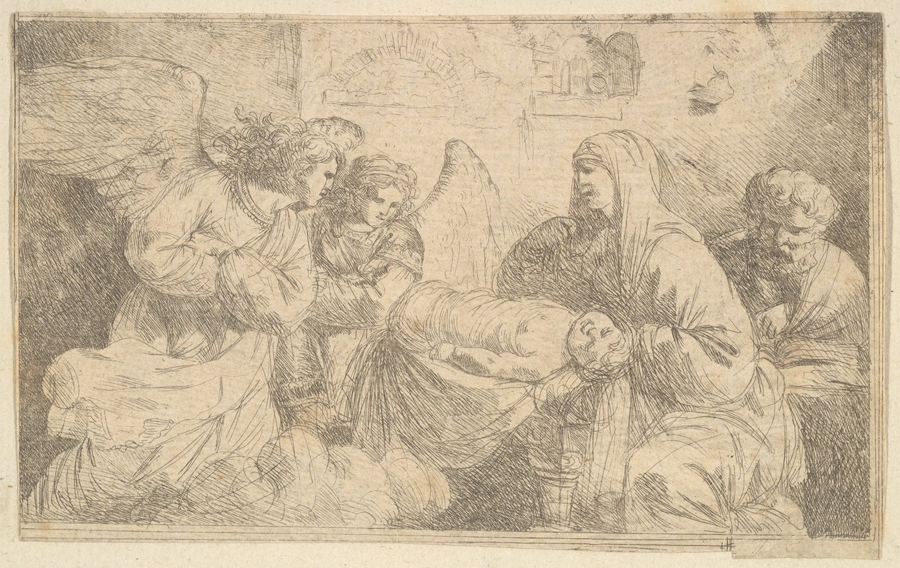 La Nativité de Jésus-Christ - Jean Jacques Lagrenee
