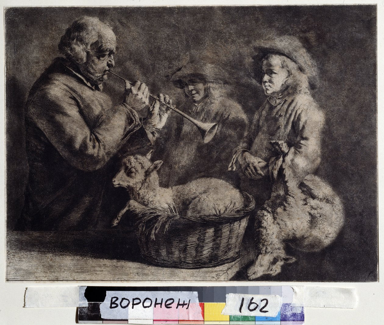 Le hautboïste - Jean Jacques de Boissieu