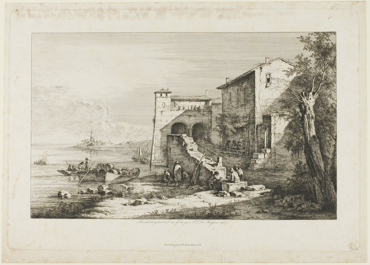Ancienne douane sur le Tibre - Jean Jacques de Boissieu