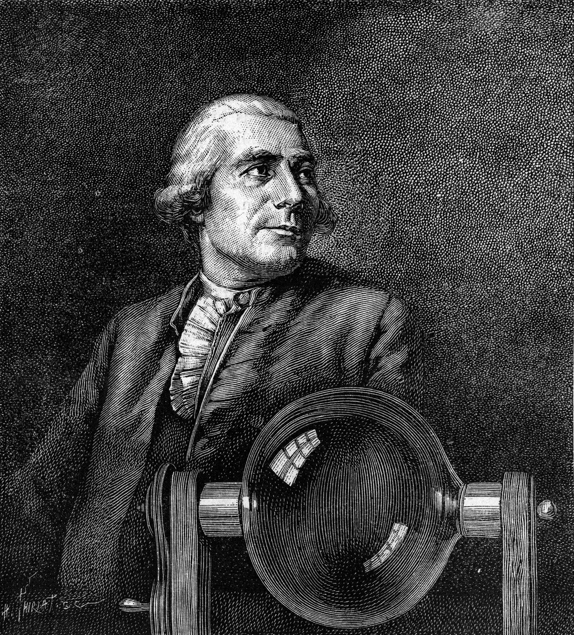 Portrait de Joseph de Montgolfier (1740-1810), industriel français, inventeur de la montgolfière. - Jean Jacques de Boissieu