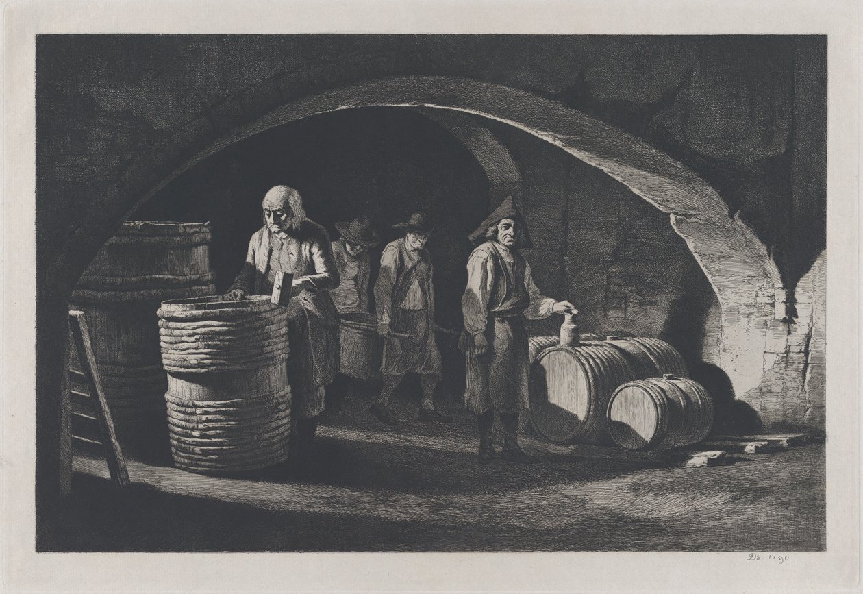 Les tonneliers - Jean Jacques de Boissieu
