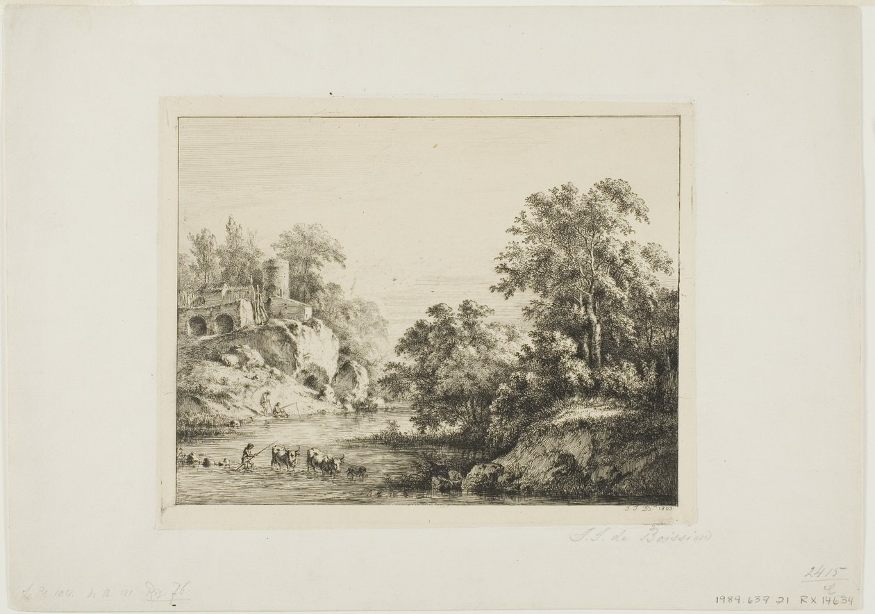 Le Petit Gué - Jean Jacques de Boissieu