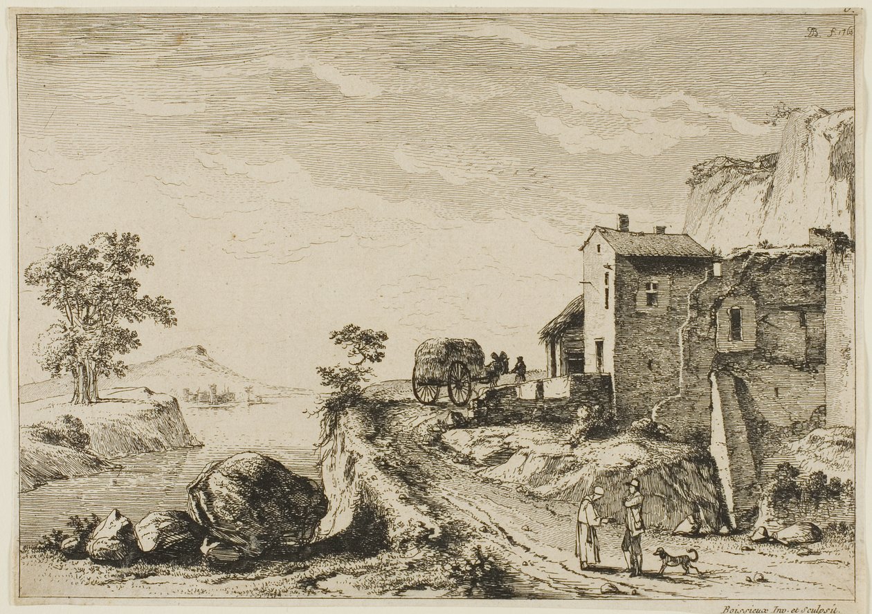 Le moine et le chasseur - Jean Jacques de Boissieu