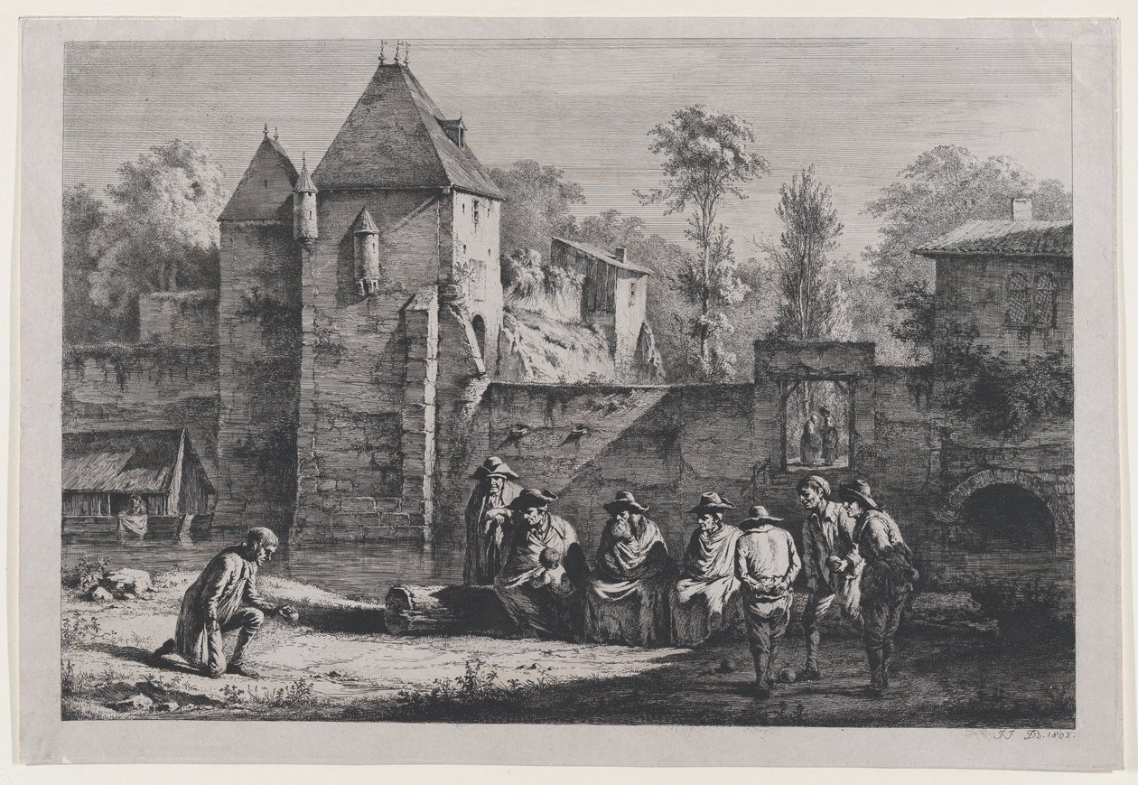 La vieille porte de Vaise, Lyon - Jean Jacques de Boissieu
