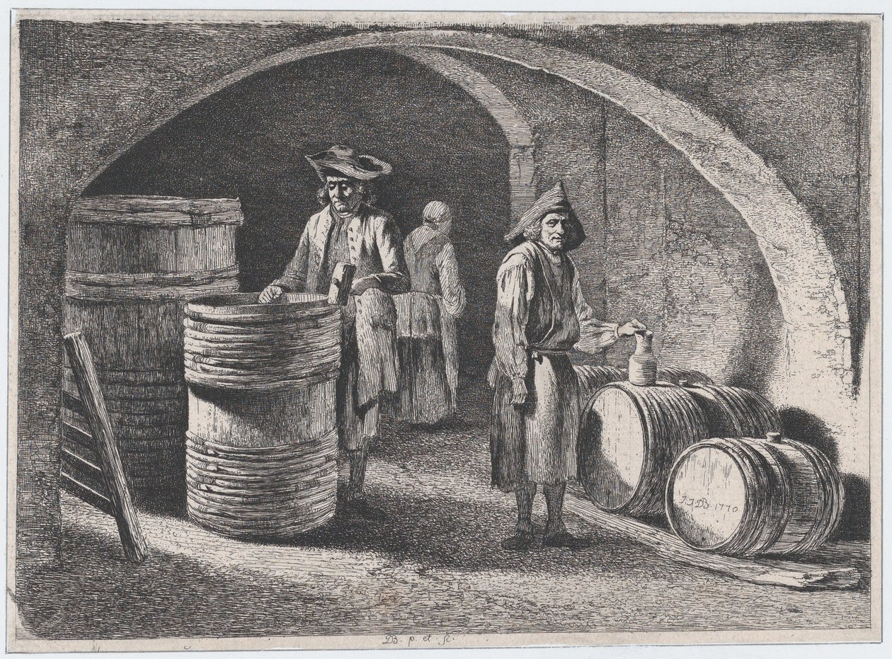 Les petits tonneliers - Jean Jacques de Boissieu