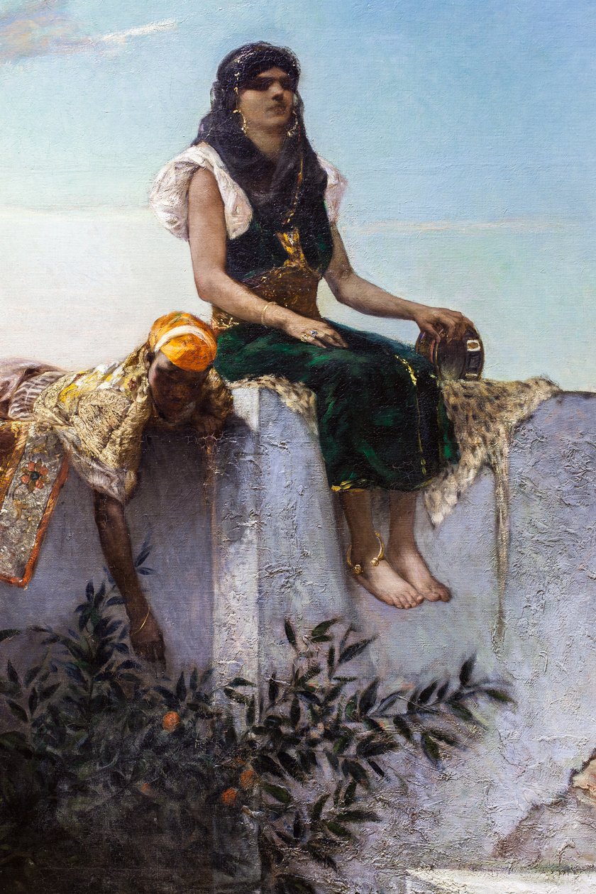 Soirée sur les terrasses (Maroc) - Jean Joseph Benjamin Constant